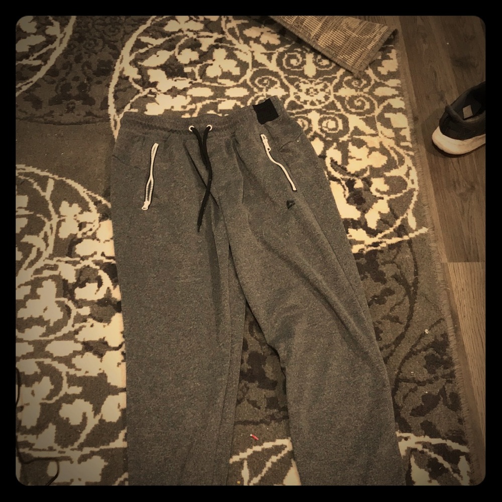 Grey sweat pants